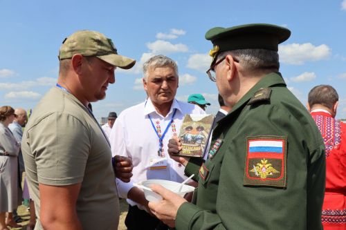 На нурлатском Уяве приняли участие мобилизованные земляки