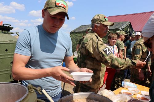 На нурлатском Уяве приняли участие мобилизованные земляки
