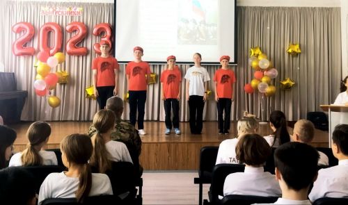 Нурлатские школьники встретились с участником СВО