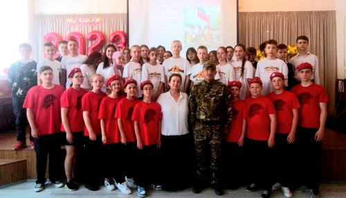 Нурлатские школьники встретились с участником СВО