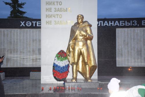 В Нурлате прошла акция «Свеча памяти»