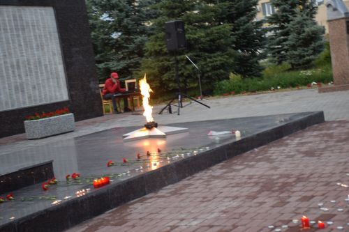 В Нурлате прошла акция «Свеча памяти»