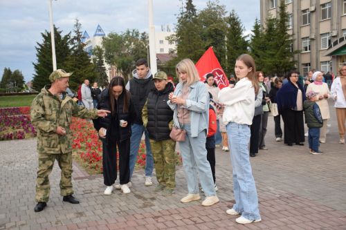 В Нурлате прошла акция «Свеча памяти»