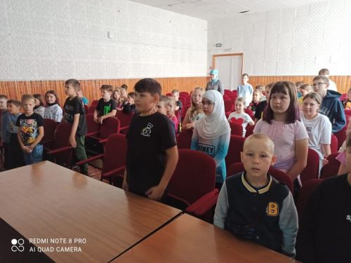 Мероприятие ко Дню памяти и скорби прошло в пришкольном лагере «Бригантина»