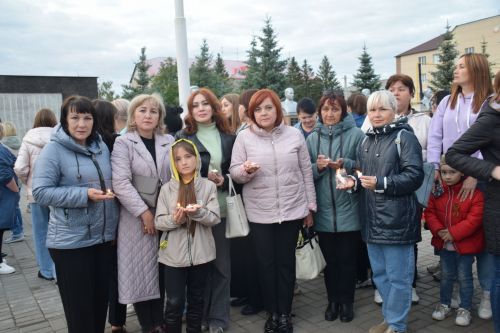 В Нурлате прошла акция «Свеча памяти»