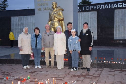 В Нурлате прошла акция «Свеча памяти»