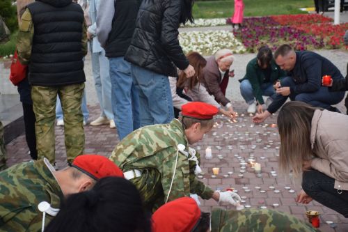 В Нурлате прошла акция «Свеча памяти»