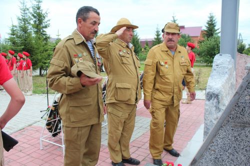 В Нурлате в День ветеранов боевых действий состоялся торжественный митинг