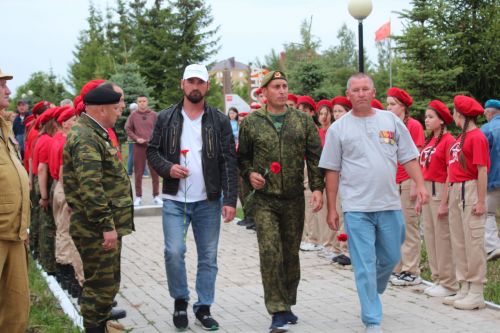 В Нурлате в День ветеранов боевых действий состоялся торжественный митинг