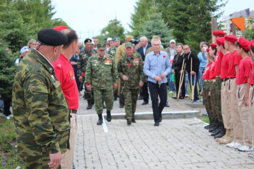 В Нурлате в День ветеранов боевых действий состоялся торжественный митинг