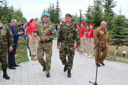 В Нурлате в День ветеранов боевых действий состоялся торжественный митинг
