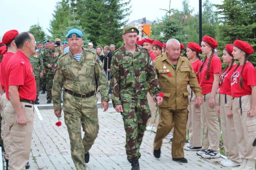 В Нурлате в День ветеранов боевых действий состоялся торжественный митинг