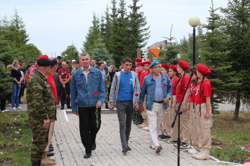 В Нурлате в День ветеранов боевых действий состоялся торжественный митинг