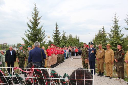 В Нурлате в День ветеранов боевых действий состоялся торжественный митинг