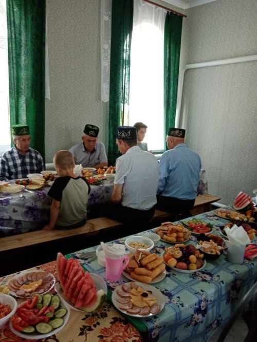 В селе Новое Альметьево Нурлатского района провели праздничный меджлис в честь Курбан-байрама