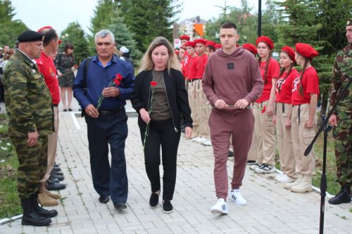 В Нурлате в День ветеранов боевых действий состоялся торжественный митинг