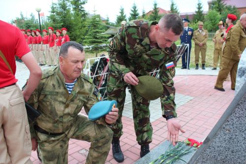 В Нурлате в День ветеранов боевых действий состоялся торжественный митинг