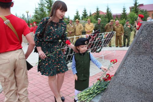 В Нурлате в День ветеранов боевых действий состоялся торжественный митинг