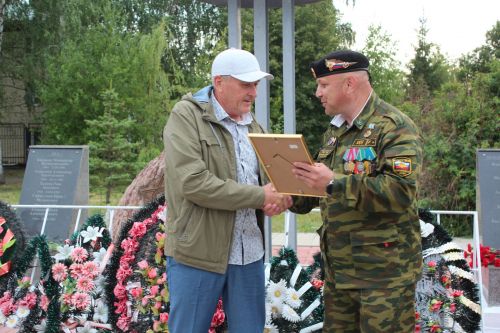В Нурлате в День ветеранов боевых действий состоялся торжественный митинг