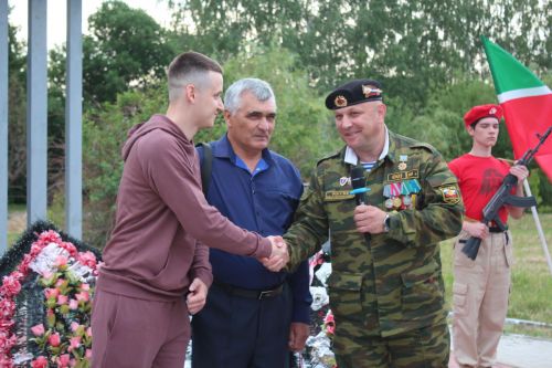 В Нурлате в День ветеранов боевых действий состоялся торжественный митинг
