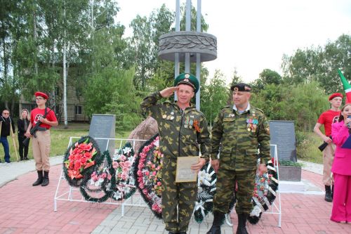 В Нурлате в День ветеранов боевых действий состоялся торжественный митинг