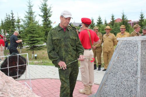 В Нурлате в День ветеранов боевых действий состоялся торжественный митинг