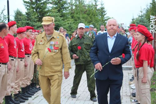 В Нурлате в День ветеранов боевых действий состоялся торжественный митинг