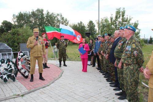 В Нурлате в День ветеранов боевых действий состоялся торжественный митинг