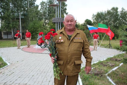 В Нурлате в День ветеранов боевых действий состоялся торжественный митинг