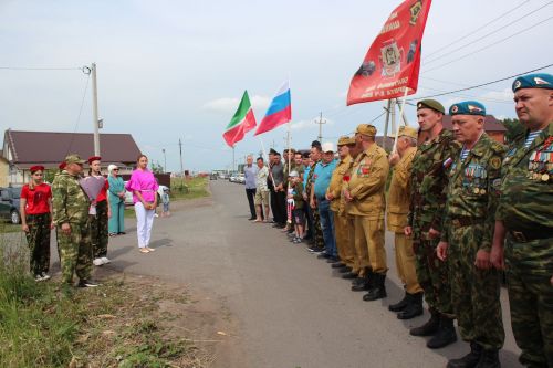 В Нурлате состоялось торжественное открытие указателей улиц земляков-ветеранов боевых действий
