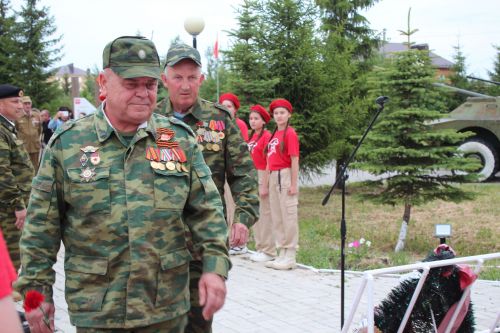 В Нурлате в День ветеранов боевых действий состоялся торжественный митинг
