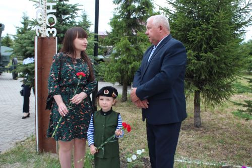 В Нурлате в День ветеранов боевых действий состоялся торжественный митинг