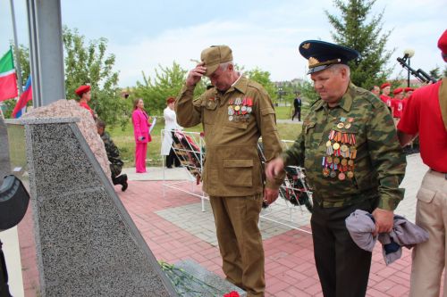 В Нурлате в День ветеранов боевых действий состоялся торжественный митинг