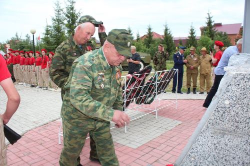В Нурлате в День ветеранов боевых действий состоялся торжественный митинг