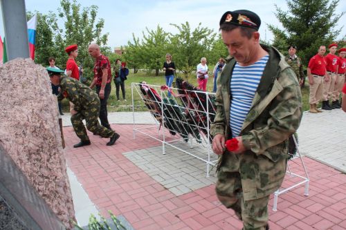 В Нурлате в День ветеранов боевых действий состоялся торжественный митинг