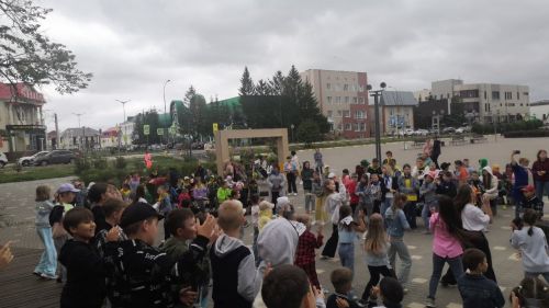 В пришкольном лагере Нурлатской школы №2 состоялся заключительный концерт