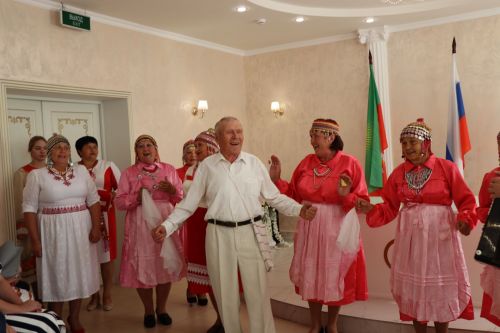 В Нурлате прошла очередная чувашская этносвадьба