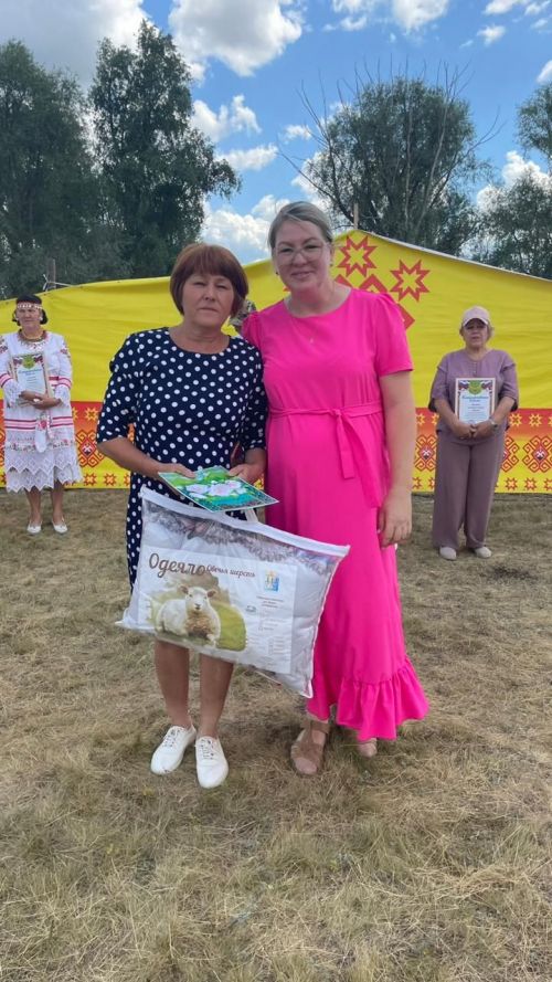 На праздник села Старое Иглайкино собрался и стар, и млад