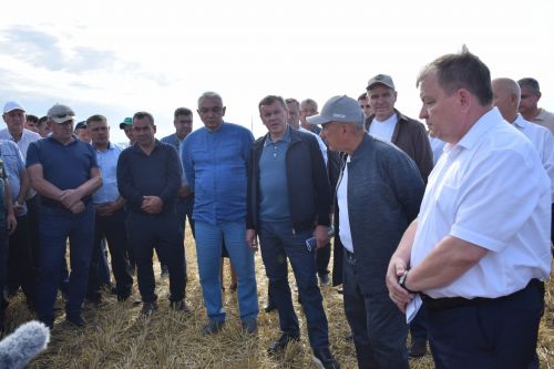 Нурлат с рабочим визитом посетил Рустам Минниханов
