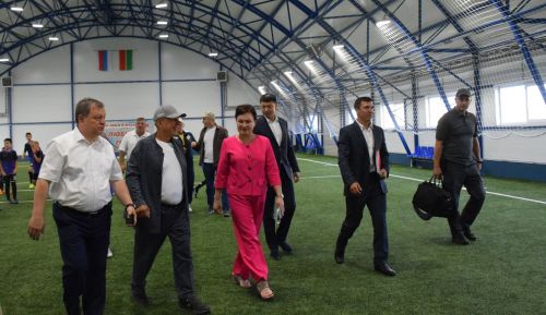 Нурлат с рабочим визитом посетил Рустам Минниханов