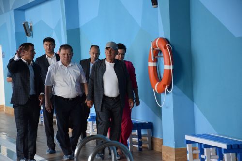 Нурлат с рабочим визитом посетил Рустам Минниханов