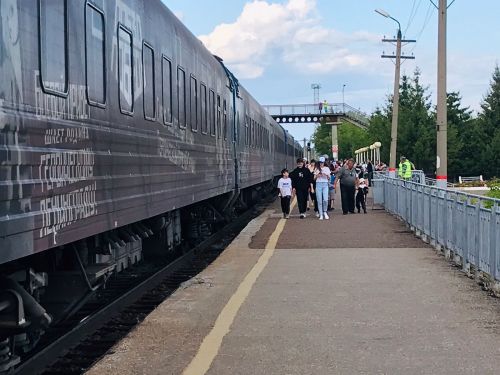 Сотни нурлатцев смогли сегодня посетить Поезд Победы