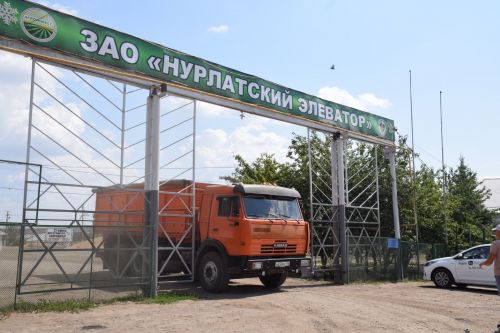 Нурлатский элеватор с прошлой недели начал приемку зерна нового урожая