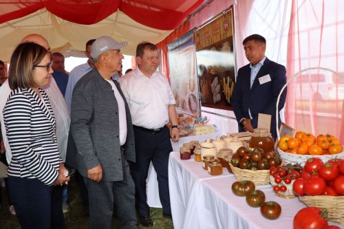 Нурлат с рабочим визитом посетил Рустам Минниханов