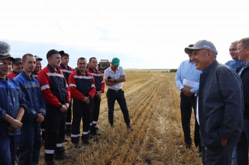 Нурлат с рабочим визитом посетил Рустам Минниханов