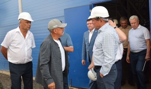 Нурлат с рабочим визитом посетил Рустам Минниханов
