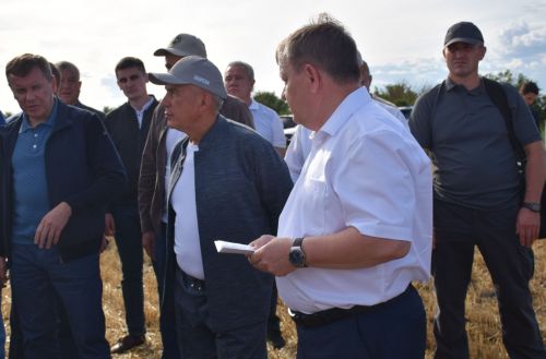 Нурлат с рабочим визитом посетил Рустам Минниханов