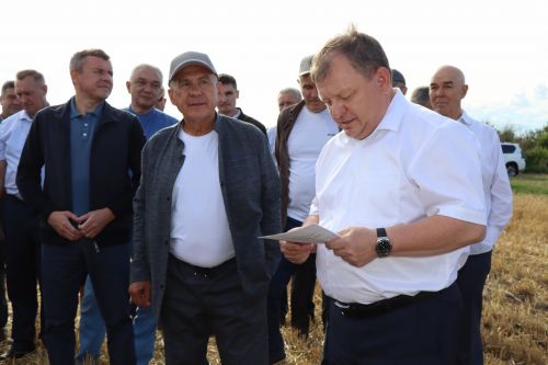 Нурлат с рабочим визитом посетил Рустам Минниханов