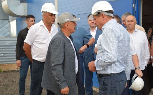 Нурлат с рабочим визитом посетил Рустам Минниханов