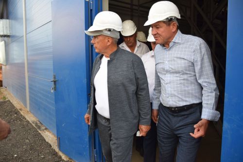 Нурлат с рабочим визитом посетил Рустам Минниханов